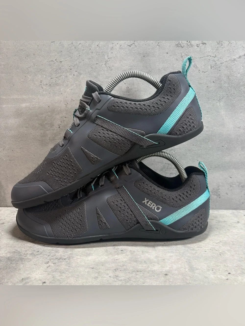 Xero Prio Neo Barefoot Shoes Women's 10 Minimalist Training Sneaker Grey WORN 1x